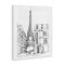 Stupell Industries Parisian Architecture Study Canvas, design by Ethan Harper